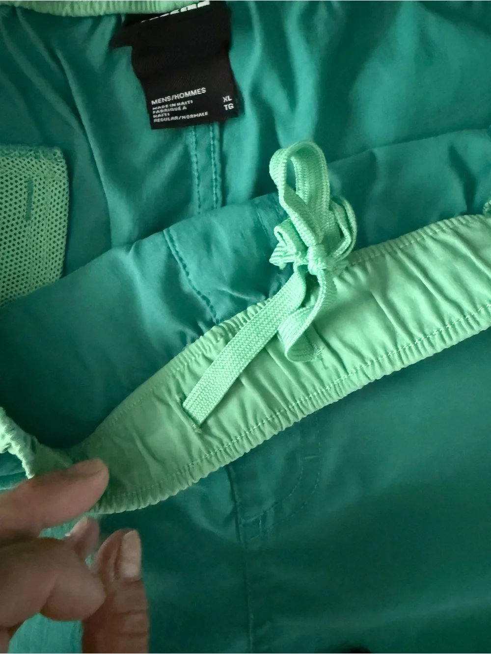 The north face men’s Aqua Teal Lightweight Active Shorts summer shorts gym
